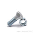 galvanized bolt and nut